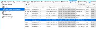 screenshot of DevTools showing the UI after following the above 2 steps