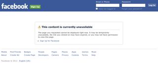 My Deactivated Facebook Profile